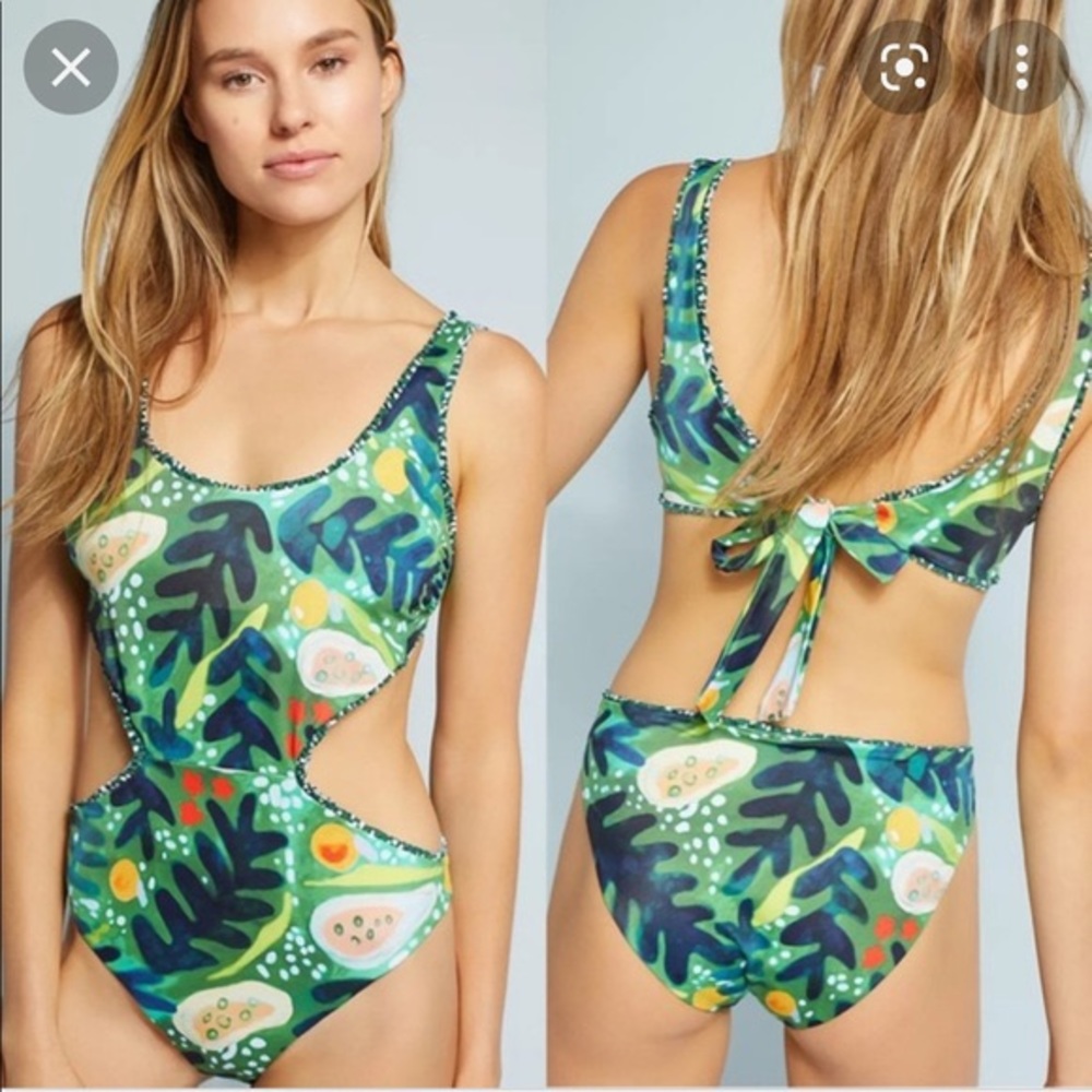 Anthropologie- Dorothy Shain swimsuit